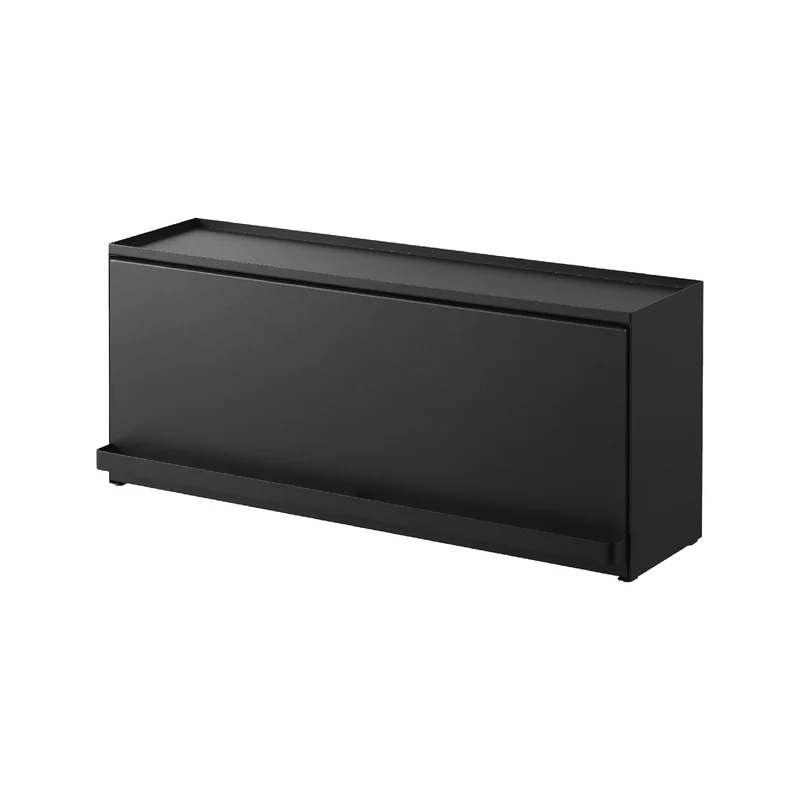 Semi-Closed Countertop Storage Box