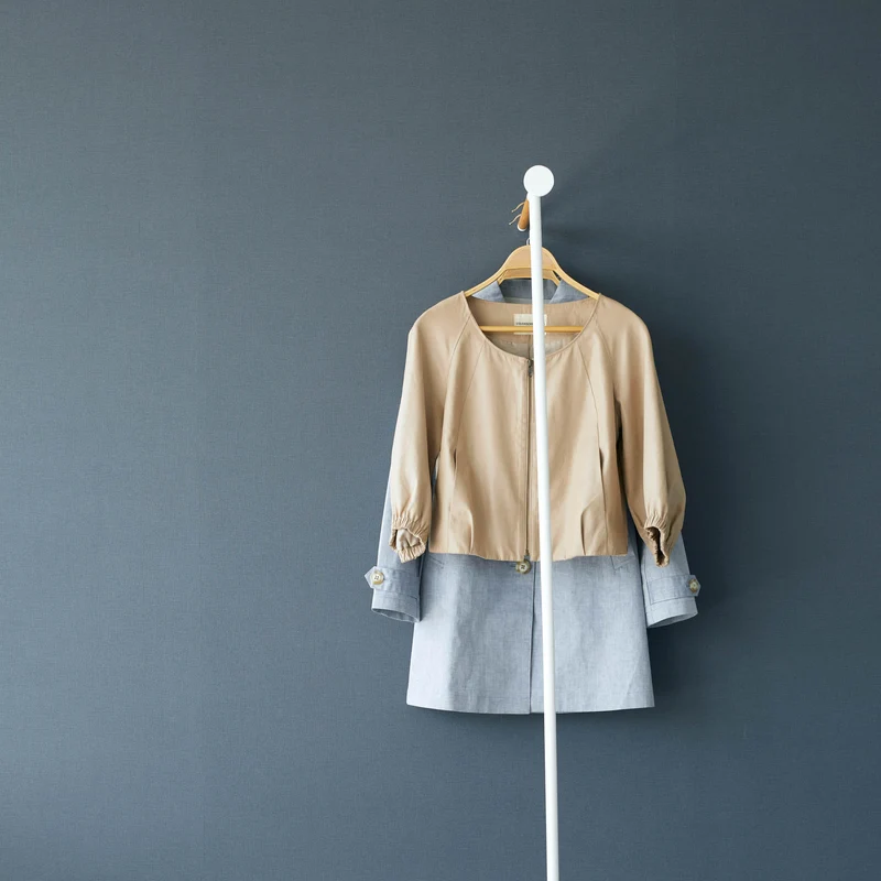 Leaning Steam Ironing Coat Rack