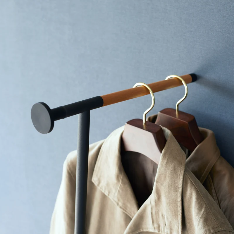 Leaning Steam Ironing Coat Rack