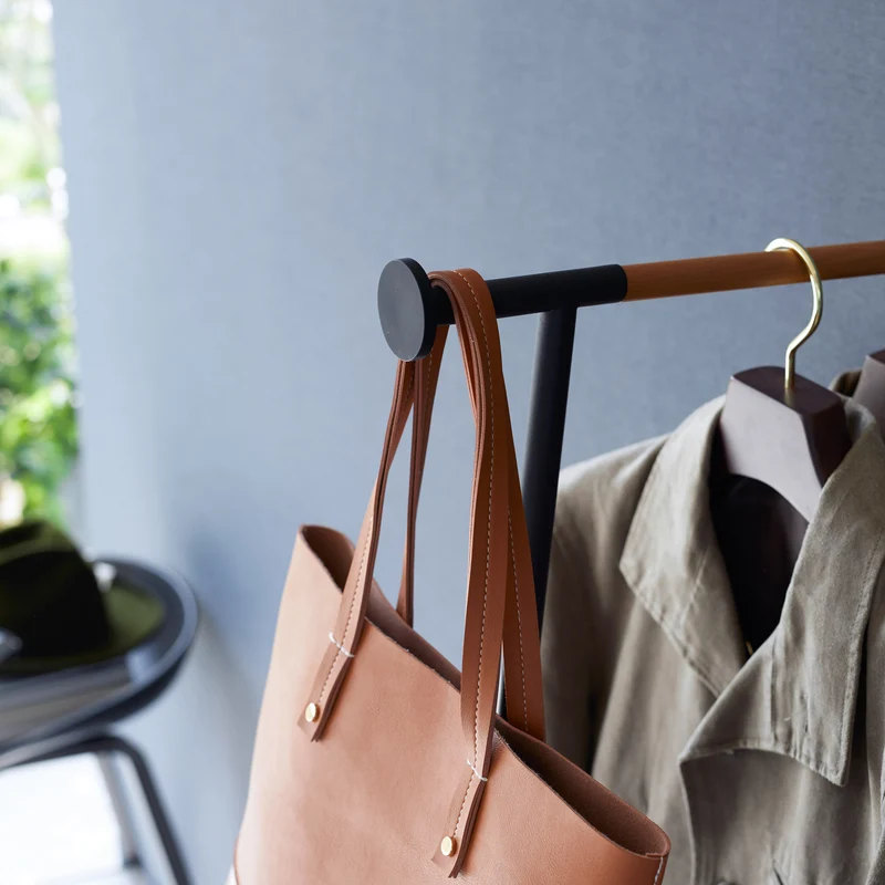 Leaning Steam Ironing Coat Rack