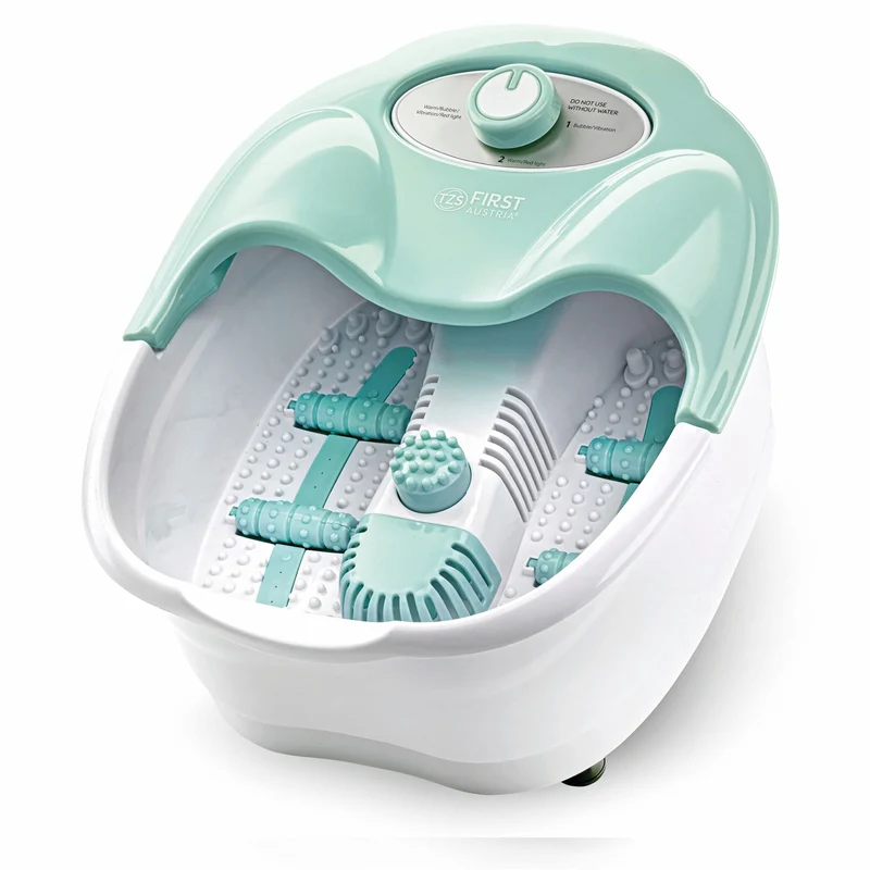 Fußsprudelbad 80W (Analog) oder 450 W (Digital), Vibrationsmassage, Massagerollen