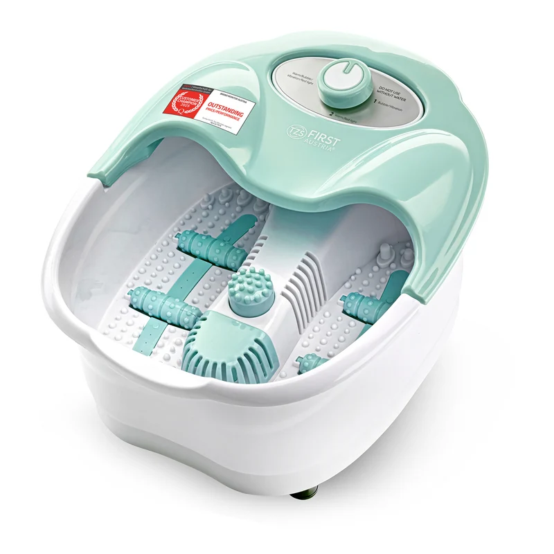 Fußsprudelbad 80W (Analog) oder 450 W (Digital), Vibrationsmassage, Massagerollen