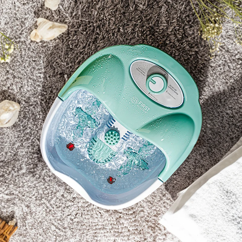 Fußsprudelbad 80W (Analog) oder 450 W (Digital), Vibrationsmassage, Massagerollen