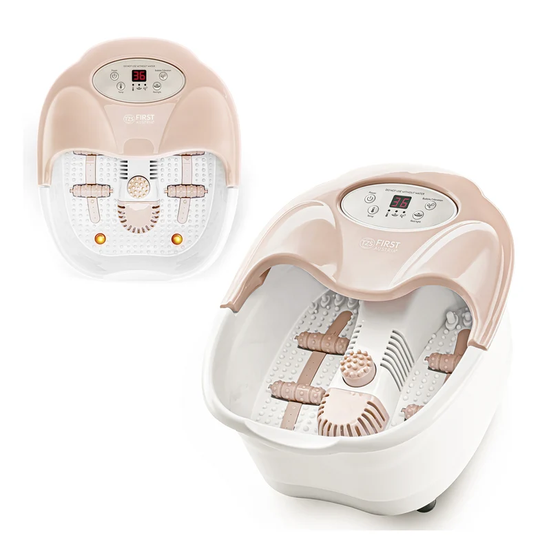 Fußsprudelbad 80W (Analog) oder 450 W (Digital), Vibrationsmassage, Massagerollen