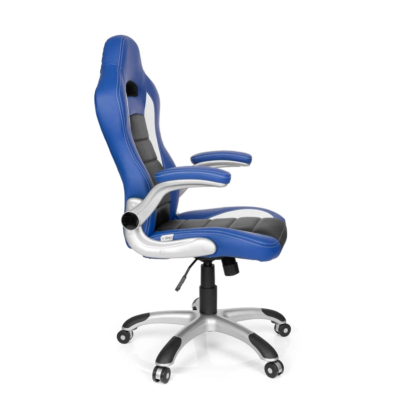 hjh OFFICE Gaming Stuhl Bürostuhl GAME SPORT blau schwarz SIEHE TEXT/FOTO