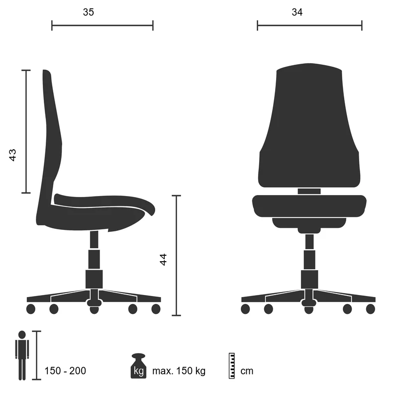 B-Ware hjh OFFICE Stuhl Bistrostuhl Sitzgelegenheit rosa stapelbar Gastronomie