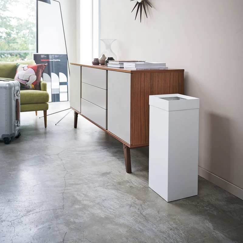Tall Trash Can
