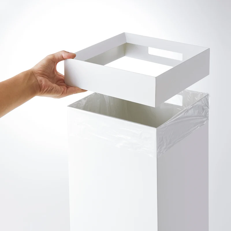 Tall Trash Can