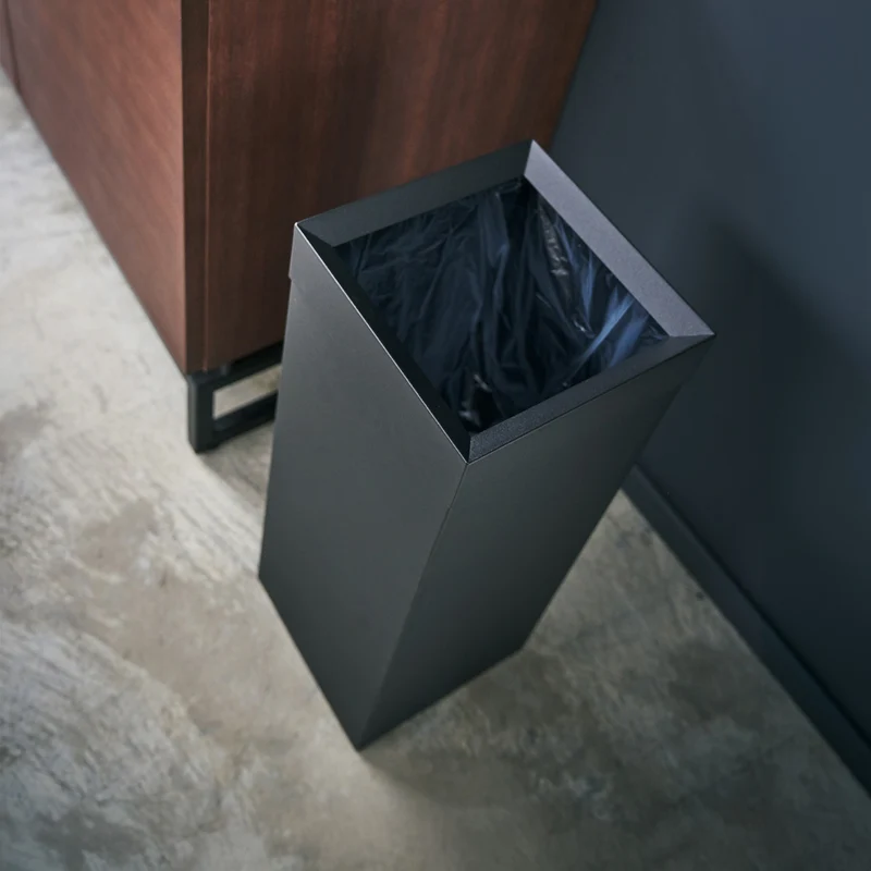 Tall Trash Can