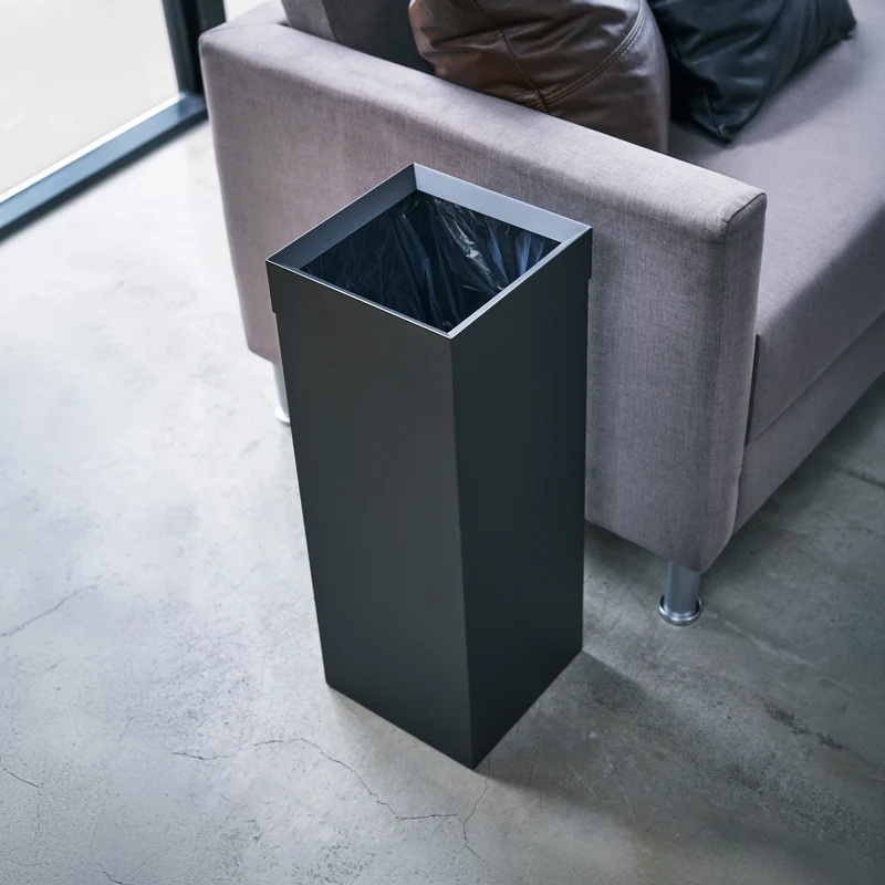 Tall Trash Can