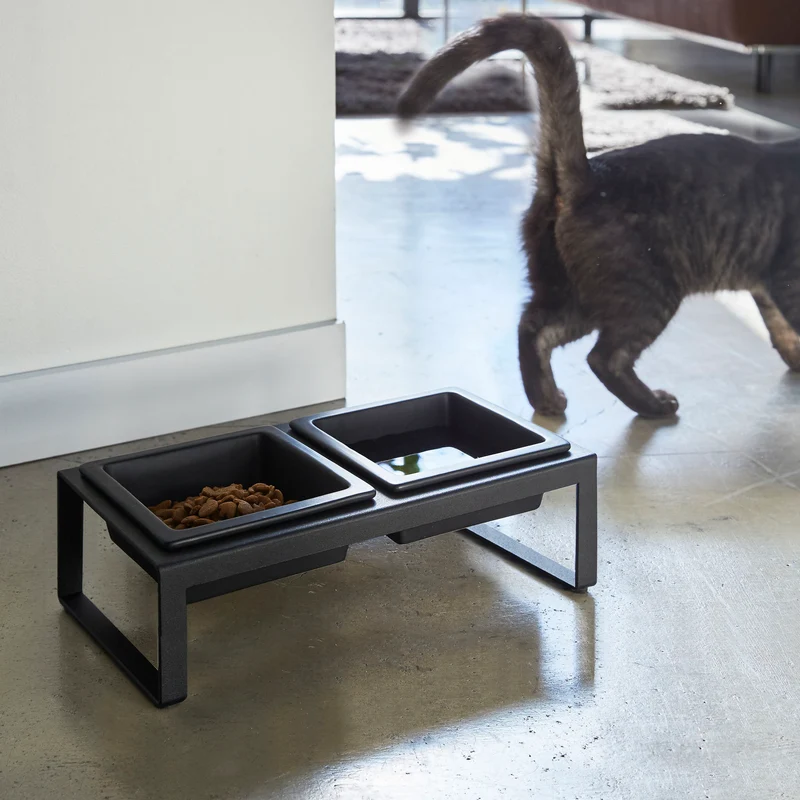 Pet Food Bowls with Stand