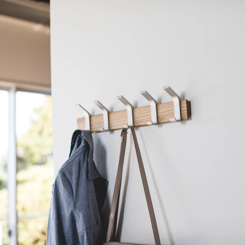 Wall-Mounted Coat Hooks