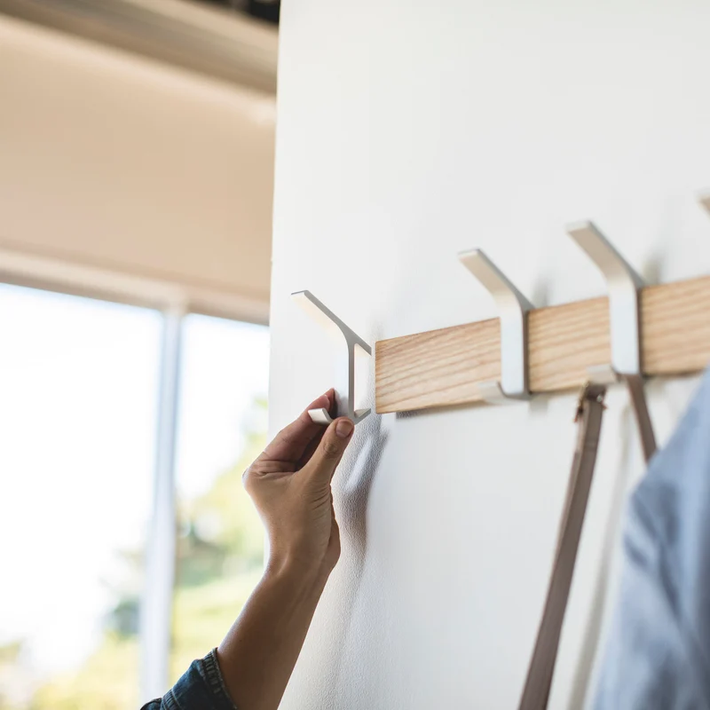 Wall-Mounted Coat Hooks