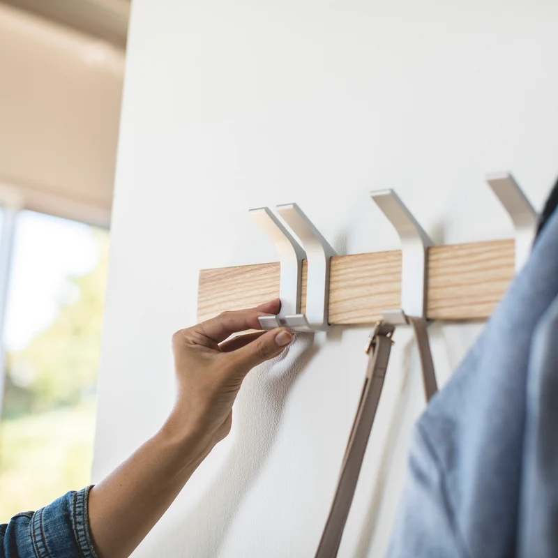 Wall-Mounted Coat Hooks