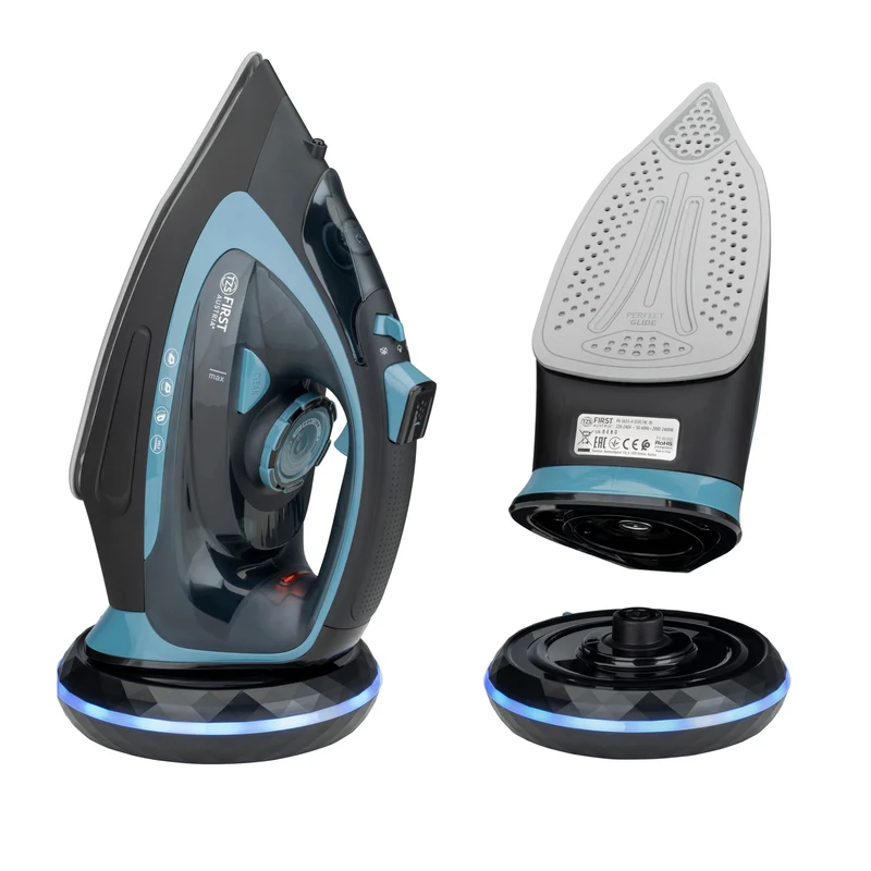 Kabelloses Dampfbügeleisen 450 ml, bis zu 2400 W, Keramikbügelsohle