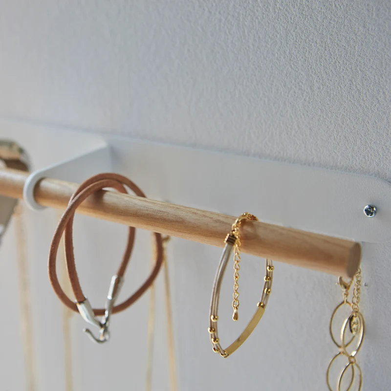 Wall-Mounted Accessory Rack