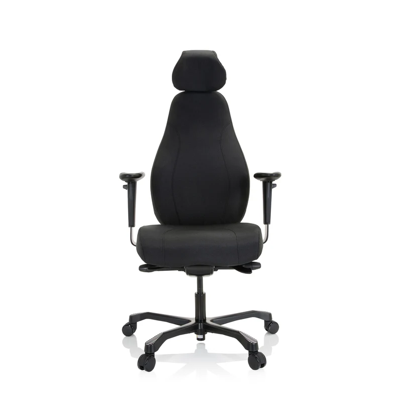 B-Ware hjh OFFICE RESISTIO XXL Chefsessel Bürostuhl Drehstuhl Schwarz Ergonomisch
