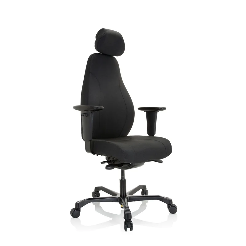 B-Ware hjh OFFICE RESISTIO XXL Chefsessel Bürostuhl Drehstuhl Schwarz Ergonomisch
