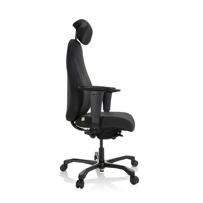 B-Ware hjh OFFICE RESISTIO XXL Chefsessel Bürostuhl Drehstuhl Schwarz Ergonomisch