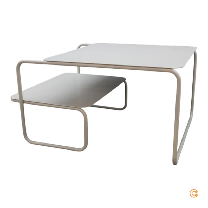 B-Ware Ferm Living Level Couchtisch Beistelltisch Sofatisch Cashmere SIEHE TEXT/FOTO