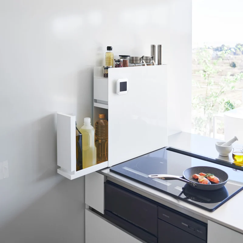 2-Tiered Sliding Seasoning Rack