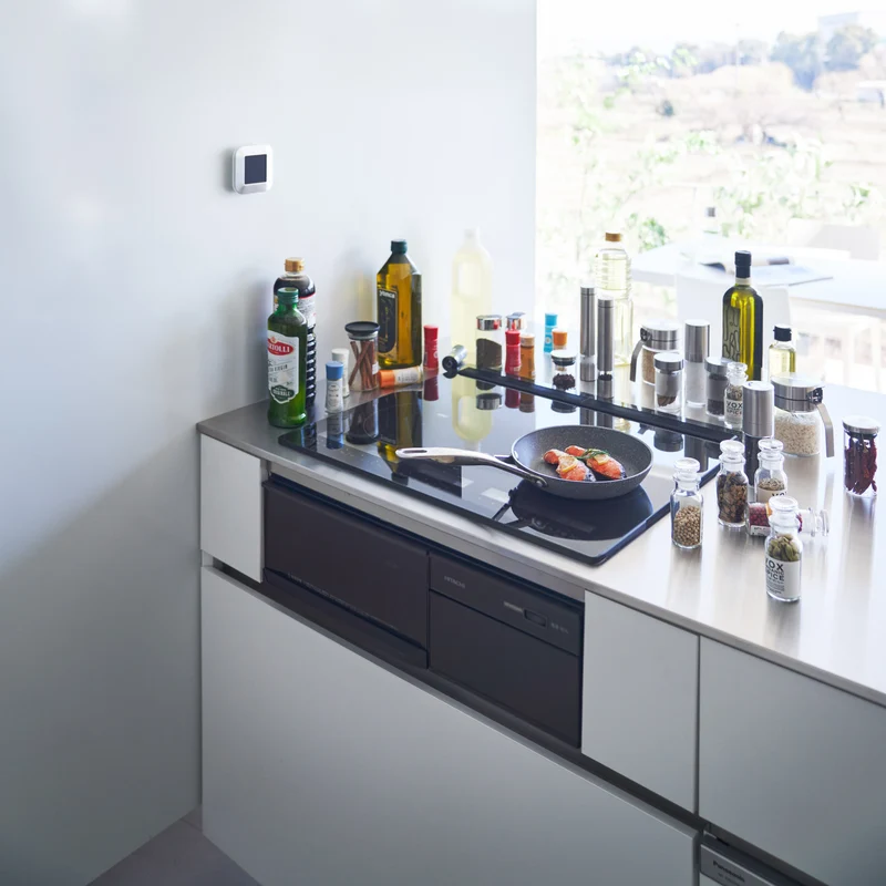 2-Tiered Sliding Seasoning Rack