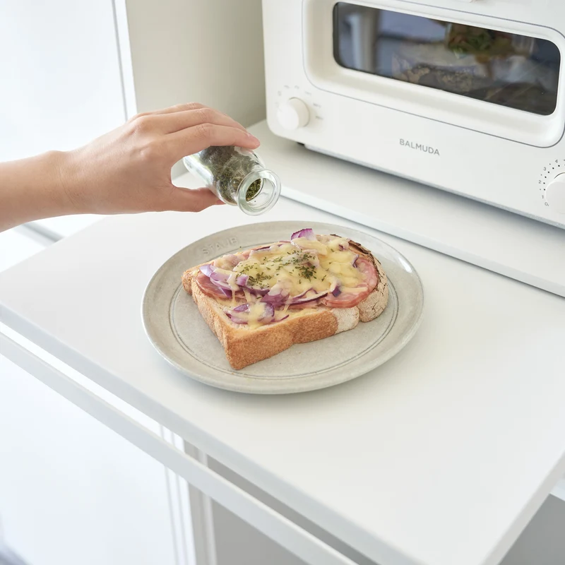Sliding Countertop Tray with Drawer