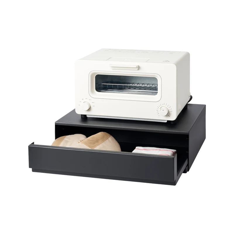 Sliding Countertop Tray with Drawer