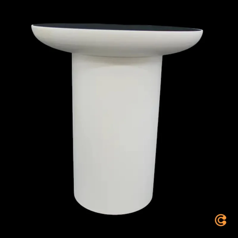 B-Ware Petite Friture Beistelltisch Couchtisch FRANCIS Tisch Weiß 40 cm SIEHE TEXT/FOTO