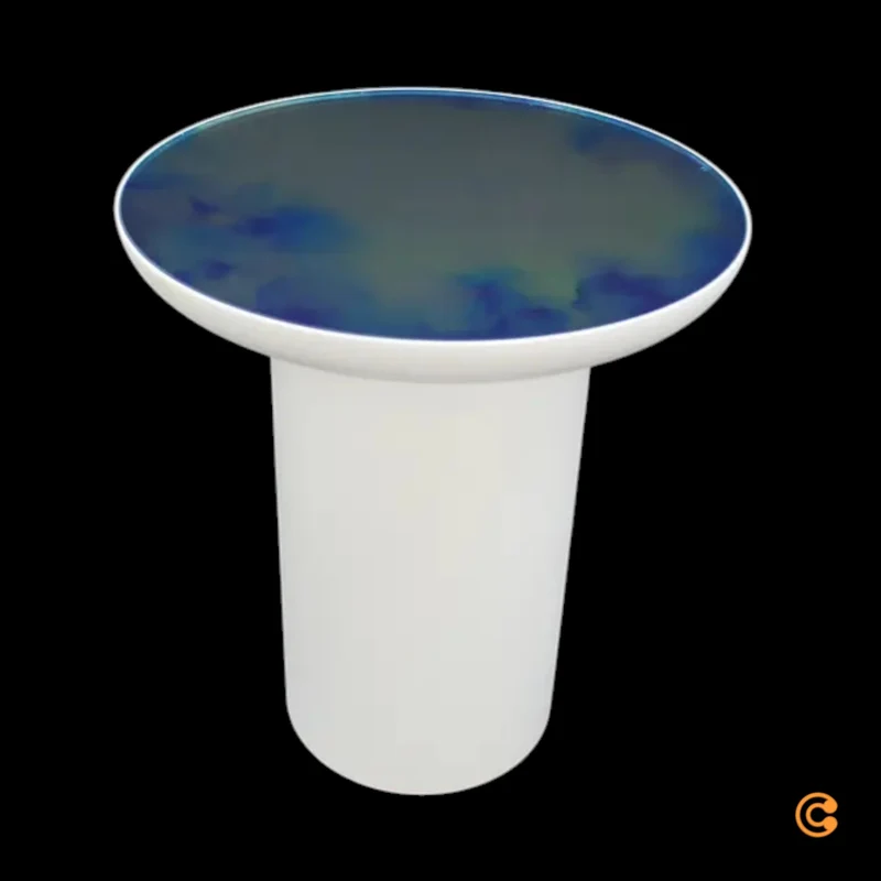 B-Ware Petite Friture Beistelltisch Couchtisch FRANCIS Tisch Weiß 40 cm SIEHE TEXT/FOTO