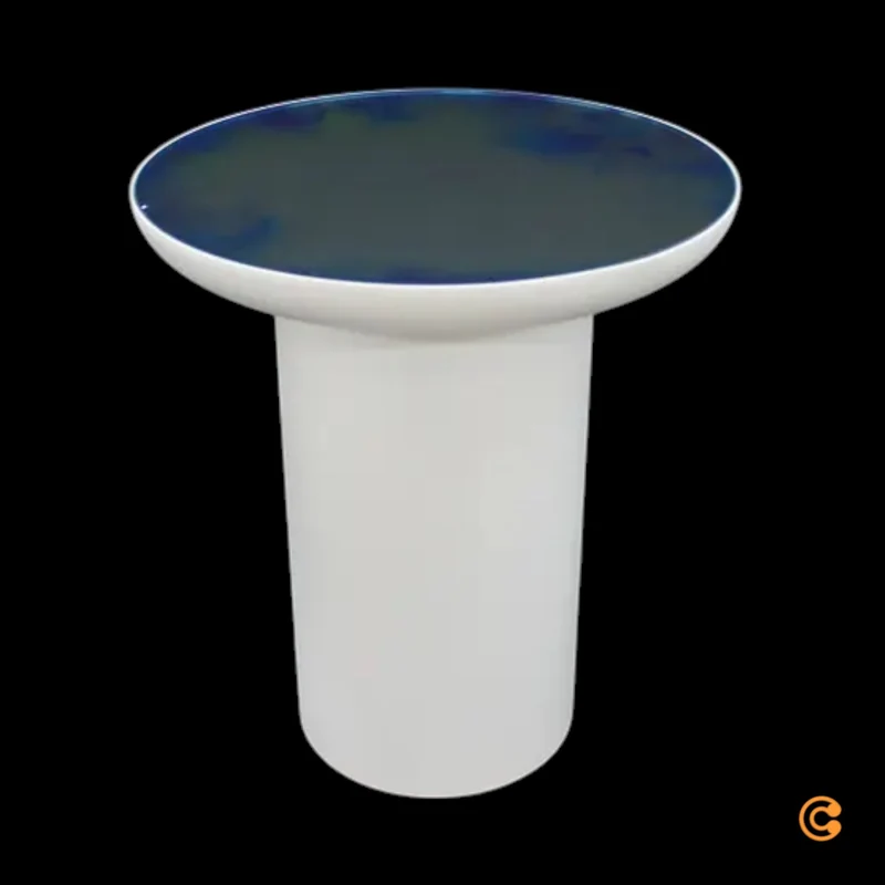 B-Ware Petite Friture Beistelltisch Couchtisch FRANCIS Tisch Weiß 40 cm SIEHE TEXT/FOTO