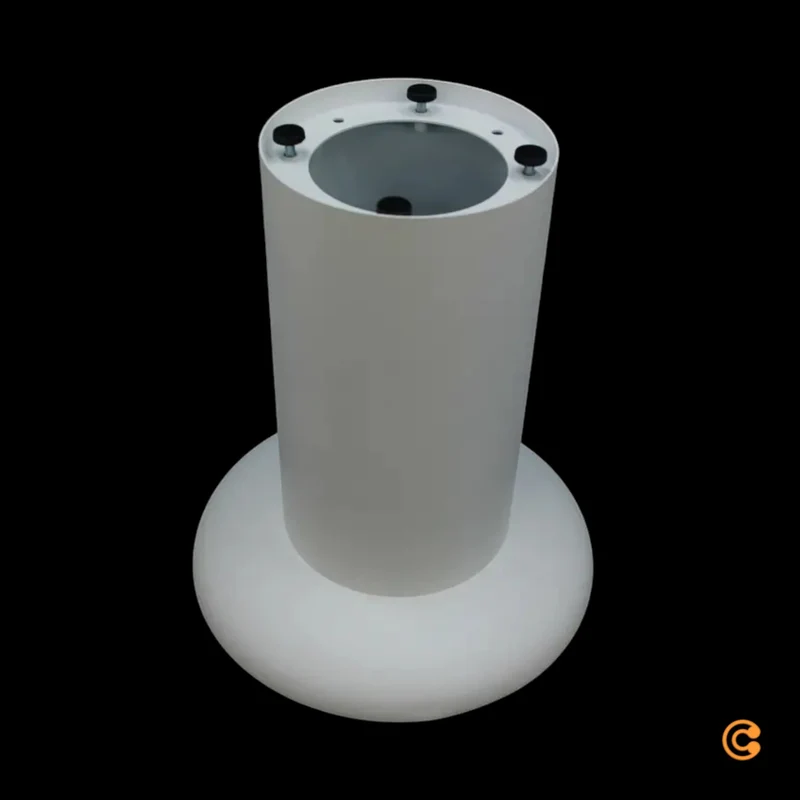 B-Ware Petite Friture Beistelltisch Couchtisch FRANCIS Tisch Weiß 40 cm SIEHE TEXT/FOTO