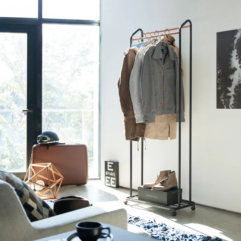 Coat Rack with Casters