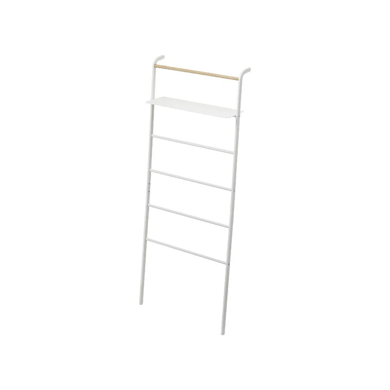 Leaning Ladder with Shelf