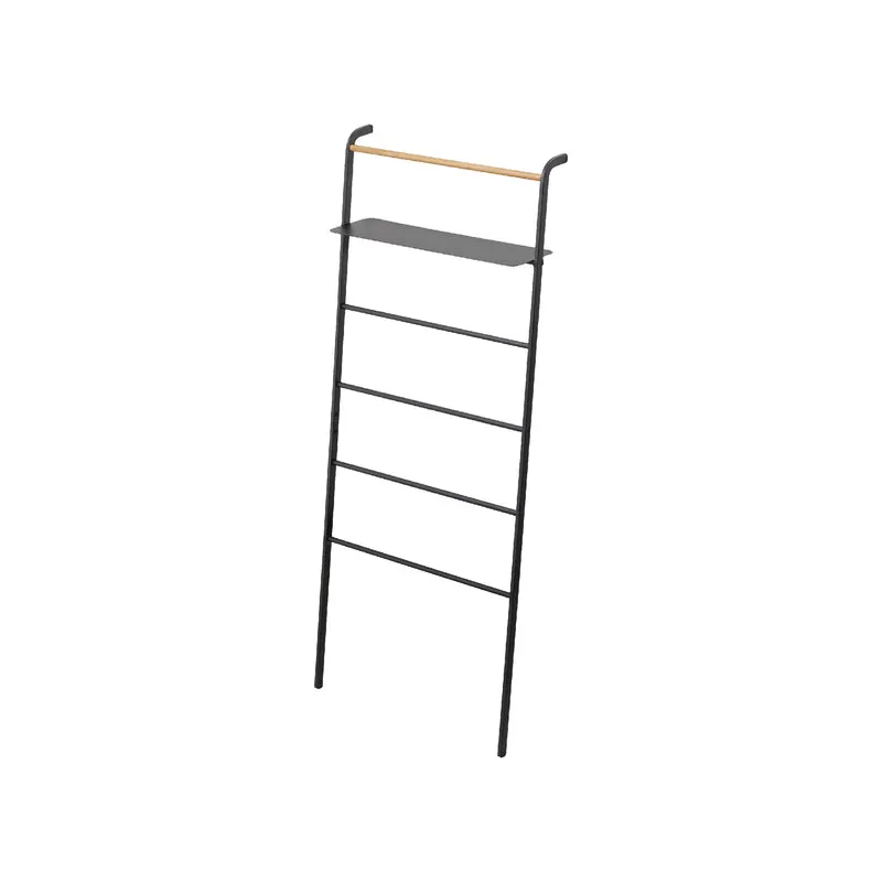 Leaning Ladder with Shelf