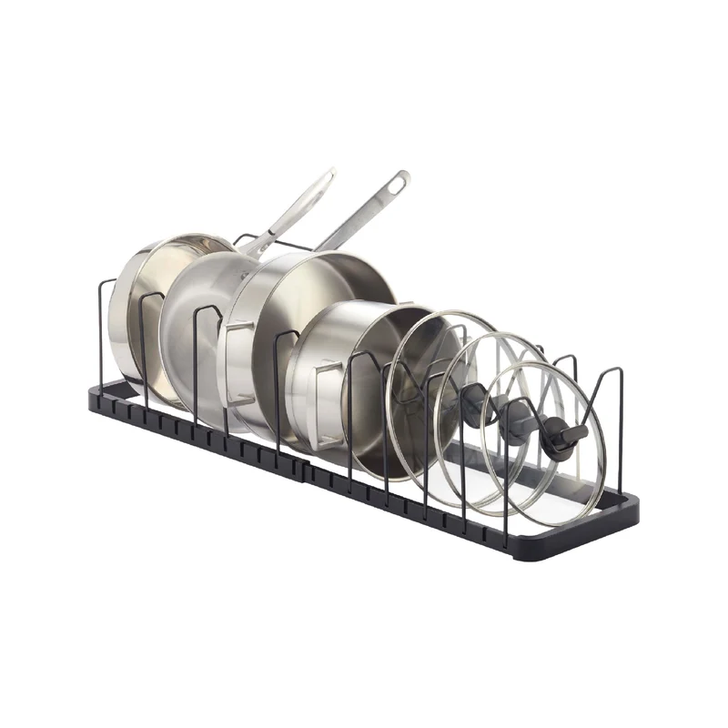 Extendable Pot Lid & Pan Organizer