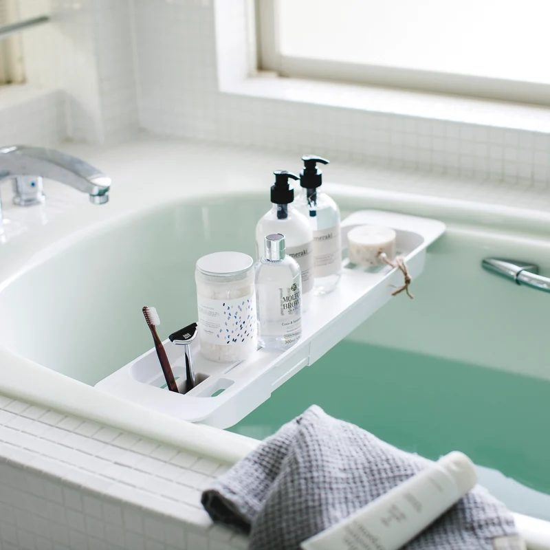 Extendable Bathtub Tray