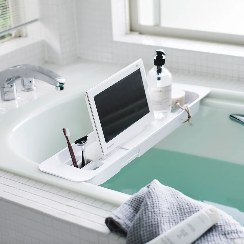 Extendable Bathtub Tray