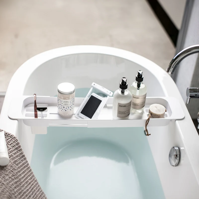 Extendable Bathtub Tray