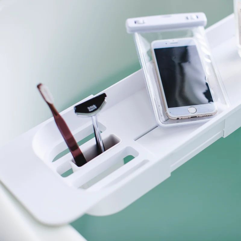 Extendable Bathtub Tray