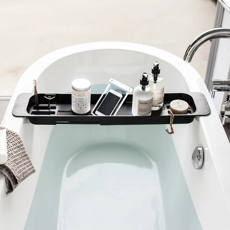 Extendable Bathtub Tray