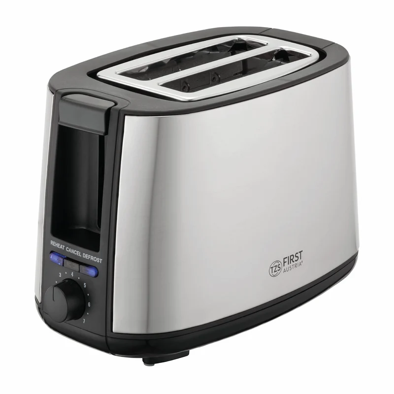 Toaster 2 Scheiben, mit Brötchenaufsatz, 7 Bräunungsstufen