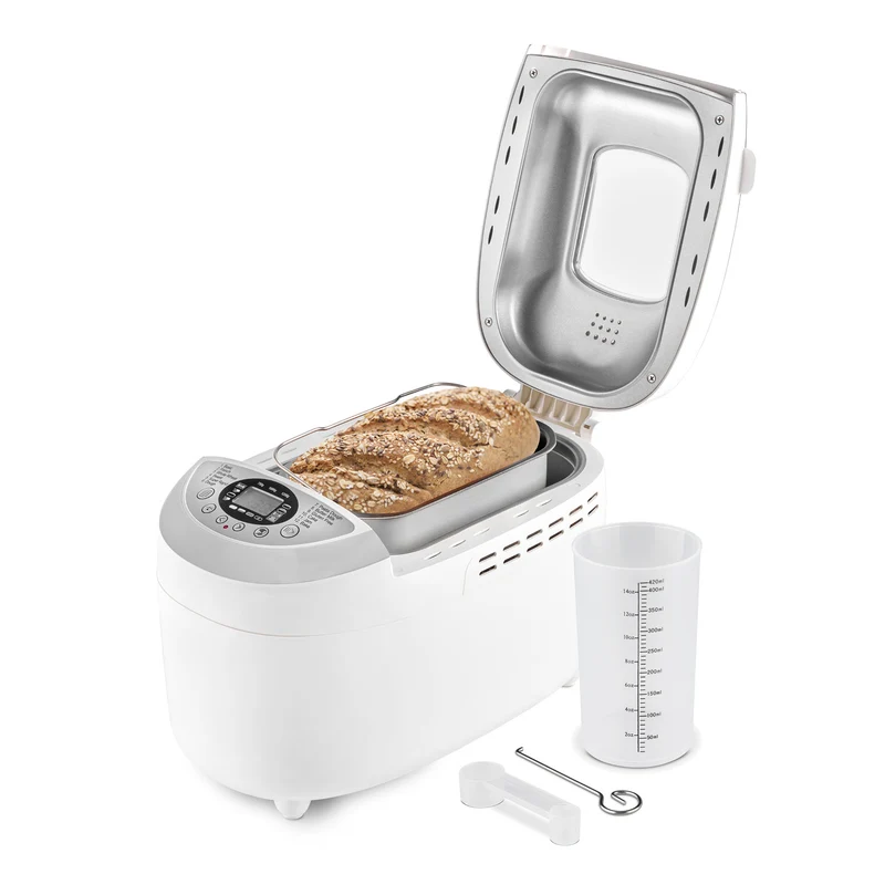 Brotbackautomat 900–1250 g, 12 Programme, 4 Bräunungsstufen
