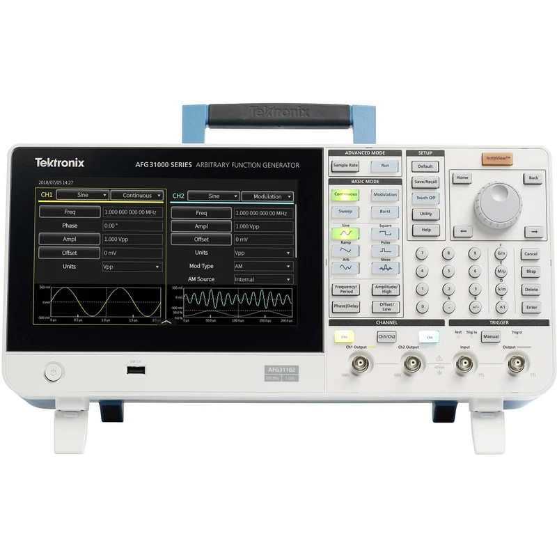 B-Ware Tektronix Funktionsgenerator Signalgenerator Arbiträr Touchscreen AFG31021