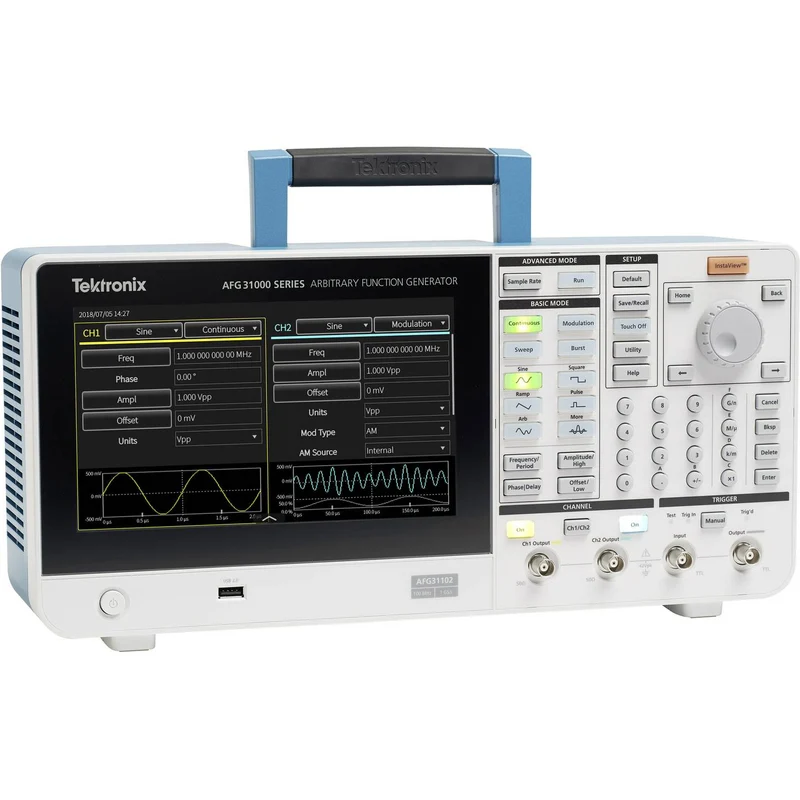 B-Ware Tektronix Funktionsgenerator Signalgenerator Arbiträr Touchscreen AFG31021