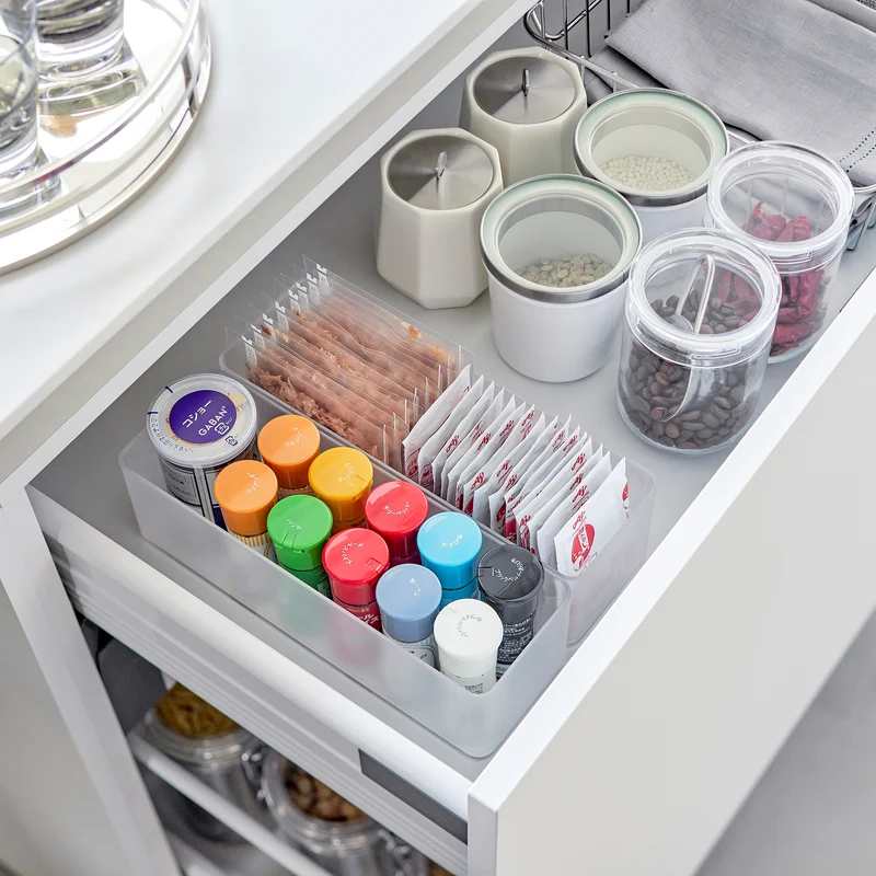 Stackable Organizer L Deep (Set of 2)
