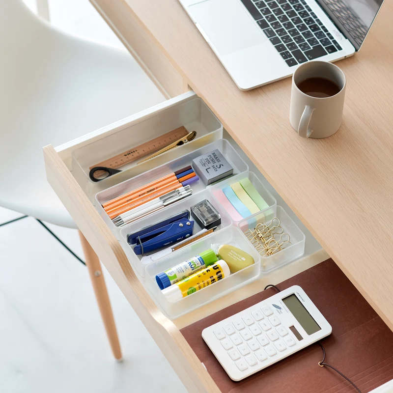 Stackable Organizer L Deep (Set of 2)
