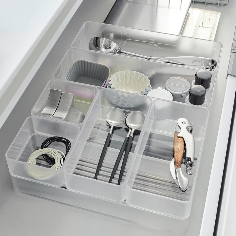 Stackable Organizer L Deep (Set of 2)