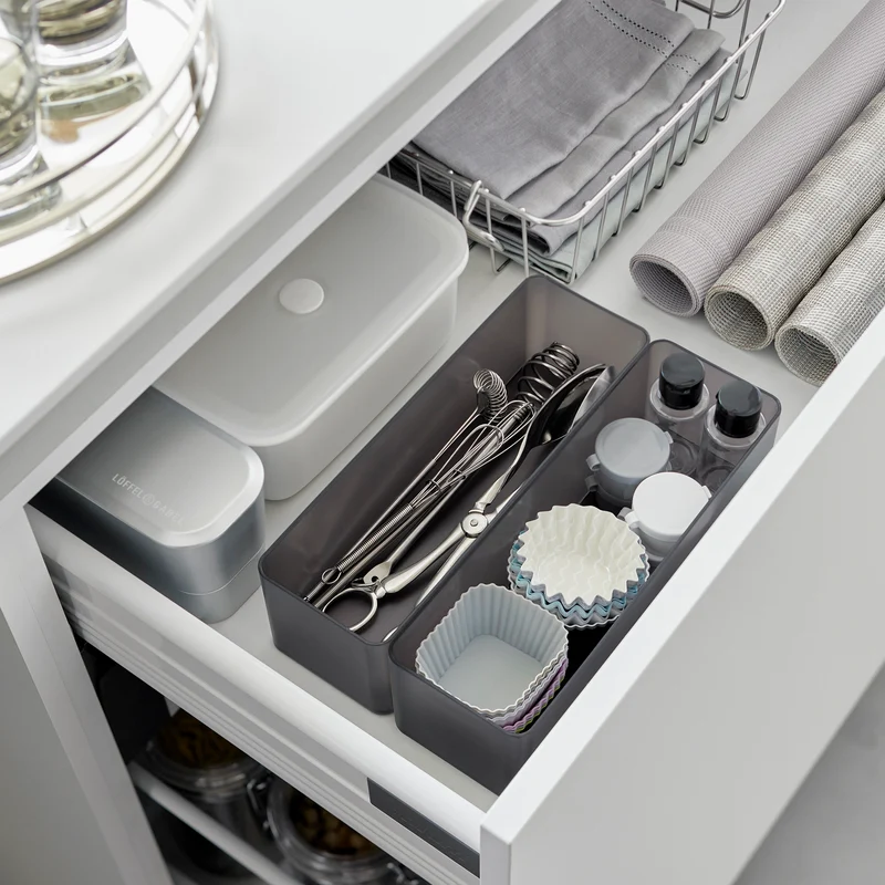 Stackable Organizer L Deep (Set of 2)