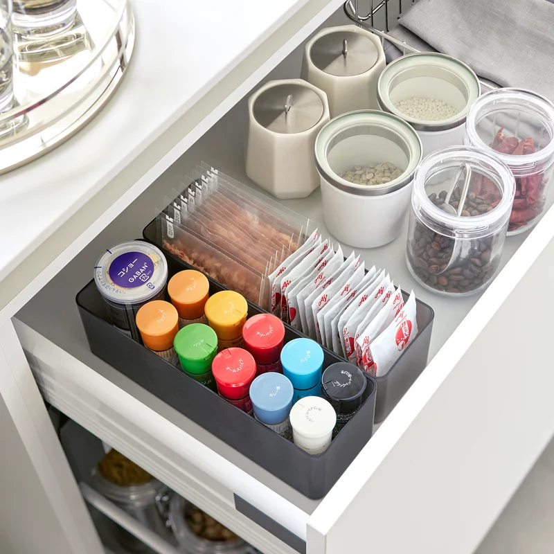 Stackable Organizer L Deep (Set of 2)